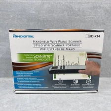 Pandigital Handheld WiFi Wand Scanner & MicroSD Portable New Open Box