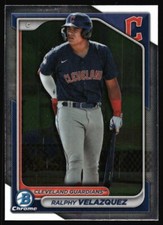 2024 Bowman Ralphy Velazquez #BCP-29 Cleveland Guardians