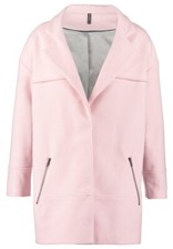 Naf Naf Blush Pink 80% Wool Winter Classic Coat Eur 42 Fits 14-16-18 Rrp £150