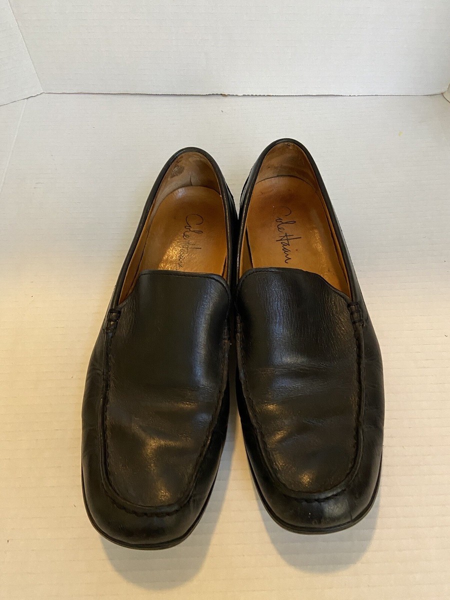 Cole Haan Loafer Driving Shoe Slip On Leather Black Sz 10.5  display picture 3