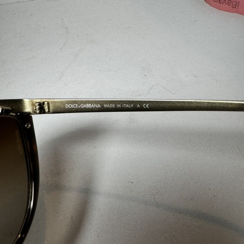 D&G Dolce & Gabbana Sonnenbrille DG 2096 466/13 57-16 140 Cat Eye Brille - Bild 6 von 16
