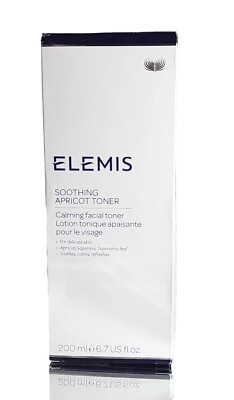ELEMIS Soothing Apricot Toner 6.7 oz 200ml NEW SEALED Retail $42