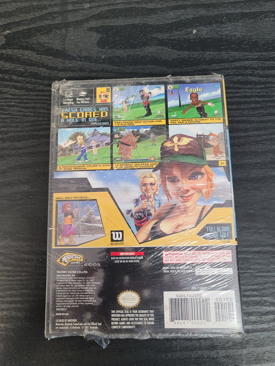 その他 Power Swinger (Golfavo) Swingerz Golf for Nintendo GameCube Brand New Factory Sealed