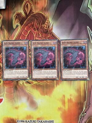 DOCS-DE012 D/D NECRO SLIME 1.AUFLAGE COMMON Yugioh PLAYSET 3X