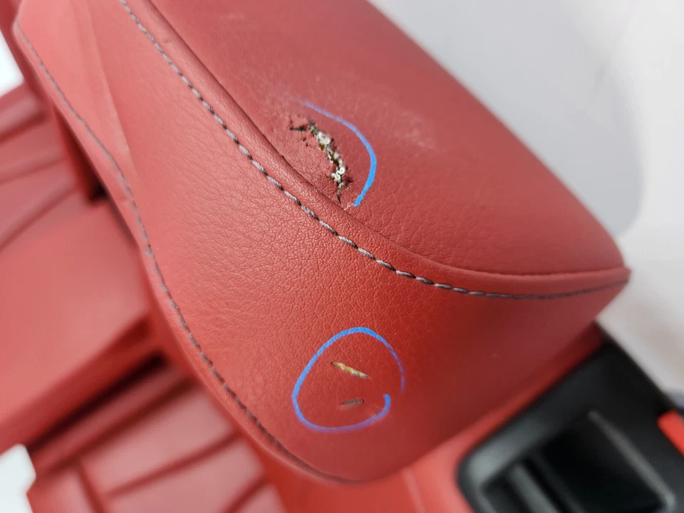 ✅17-20 OEM Audi S3 delantero trasero L & R pasajero conductor cuero asientos NOTA ROJA* Foto 3 de 4