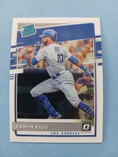 Edwin Rios 2020 Panini Donruss Optic #64 Rated Rookie Los Angeles ...