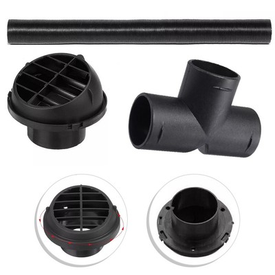 42mm T Piece with Warm Air Vent for 2KW For Diesel Heater Ducting System