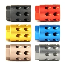 Muzzle Brake 1/2x28 TPI Compensator For Glock 9mm