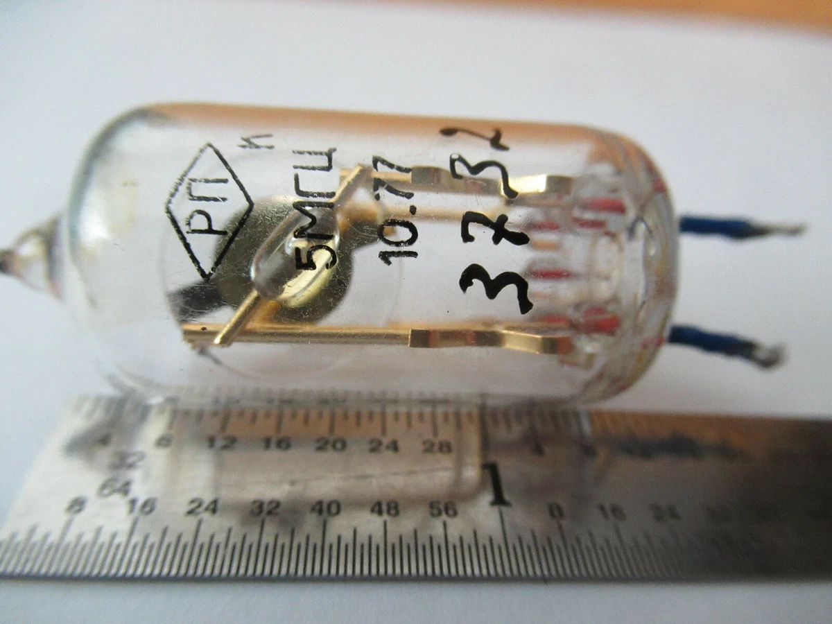 QUARTZ CRYSTAL FREQUENCY CONTROL RUSSIAN RP GLASS PACKAGE AS