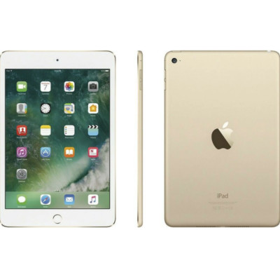 Apple iPad Mini 4, 128GB, WiFi + Cellular, 7.9in - Silver