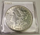 1883 Morgan Silver Dollar 1$ Uncirculated