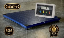 New Heavy Duty Floor Scale industrial warehouse 1000 lbs Capacity 2'x2' 24"x24"