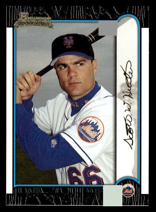 Scott Hunter 1999 Bowman Gold #/99 #196 New York Mets ESE