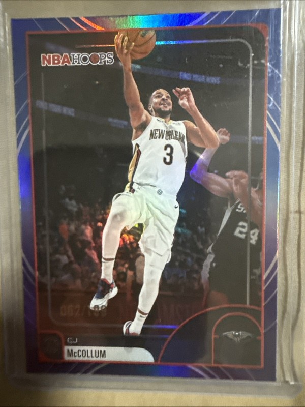 Topps 2026 NBA Hoops CJ McCollum #200 New Orleans Pelicans /199