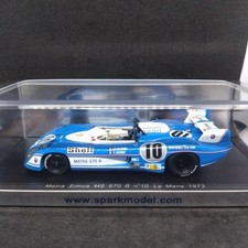 Spark Matra MS670B 1/43 Diecast Model Car Le Mans 1973 Authentic Rare
