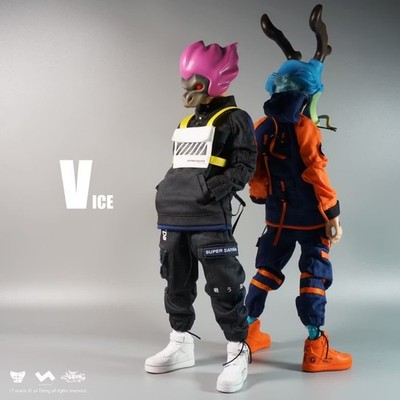 1/6 JT STUDIO Street Mask Vitta Dragon Ball Vegeta Figur ThreeA ThreeZero