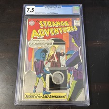 Strange Adventures #111 12/59 Marvel Comic Book CGC Universal Grade 7.5 Vintage.