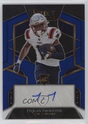 2022 Select Rookie Signatures Blue Prizm 53/75 Tyquan Thornton Auto RC 0z0q