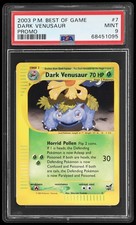 2003 Pokemon Best Of Game Dark Venusaur #7 PSA 9 Promo Mint on eBay