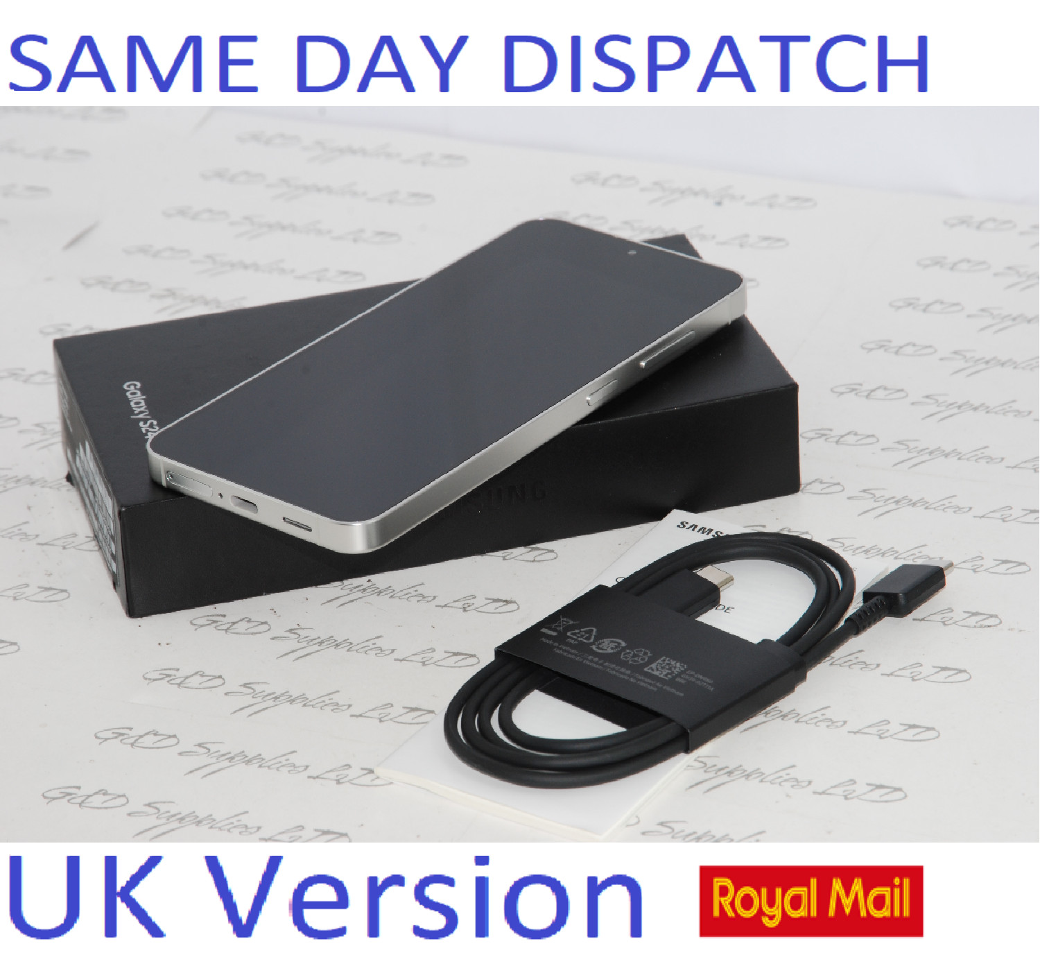 Samsung Galaxy S24 Smartphone 6.1  5G SIM-Free Unlocked 8GB 256GB Grey UK Versio