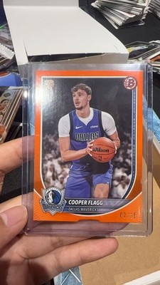 2025-2026 Topps Bowman Cooper Flagg #1 RC Rookie Orange /25