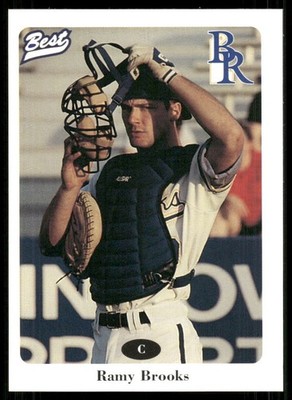 1996 Best Wilmington Blue Rocks RAMY BROOKS RC ROYALS NORMAN OK