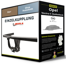 Starre Anhängerkupplung für OPEL Vectra C Stufenheck 02- Typ Z02 Imiola Hak-Pol
