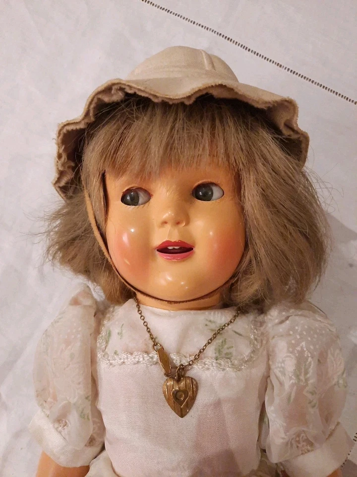  poupée ancienne  RAYNAL SOPHIE  1956   42 cm  rhodialite/rhodoïd - Photo 2/4