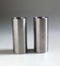 Stelton Denmark Cylinda-line Salt & Pepper Shakers Arne Jacobsen Stainless Steel