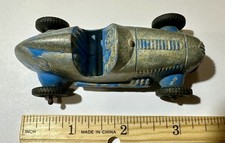 2 Vintage Tootsietoy Diecast Cars 1930s Race Car 3 Graham Sedan Made in USA
