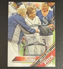 Evelyn Jones 2016 Topps First Pitch #FP-5 - Seattle Mariners 