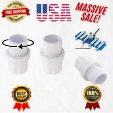 Quality 1-1/2" Pool Vacuum Head Swivel Connector – Fits Most Vacuum Models