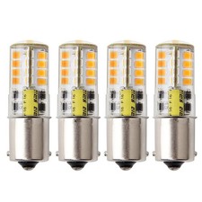 Warm White 12v Waterproof Led Bayonet Base Bulb 1156 Single Contact Ba15s