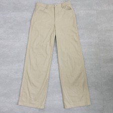 Stradivarius Women's Straight-leg poplin trousers with pockets fashion UK 10