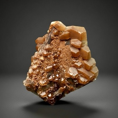 Red Tower Pagoda Calcite |Tonglushan Mine, Daye, Hubei, China