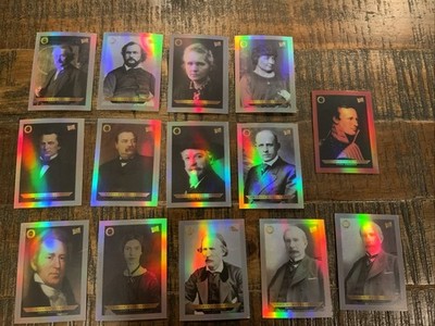 13 Card Lot 2024 Pieces Of The Past 1800s Edition Einstein, Pike 8/50, Keller
