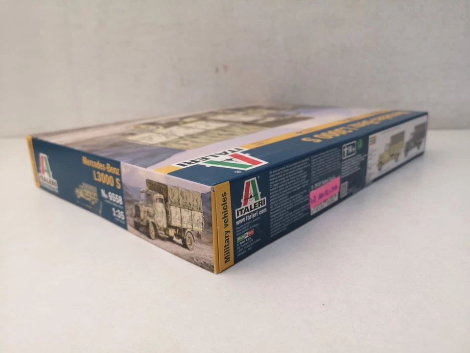 Mercedes-Benz L3000 S Italeri Kit 6558 Scala 1/35 Chiuso-C37 - Immagine 4 di 4