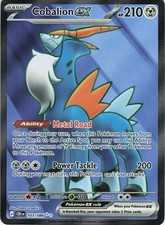 Cobalion ex 103/086 Ultra Rare Chaos Rising Pokemon Holo Near Mint