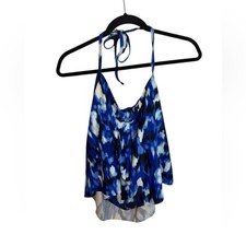 Time and Tru Halter Tankini Swim Top Women s Size Xl