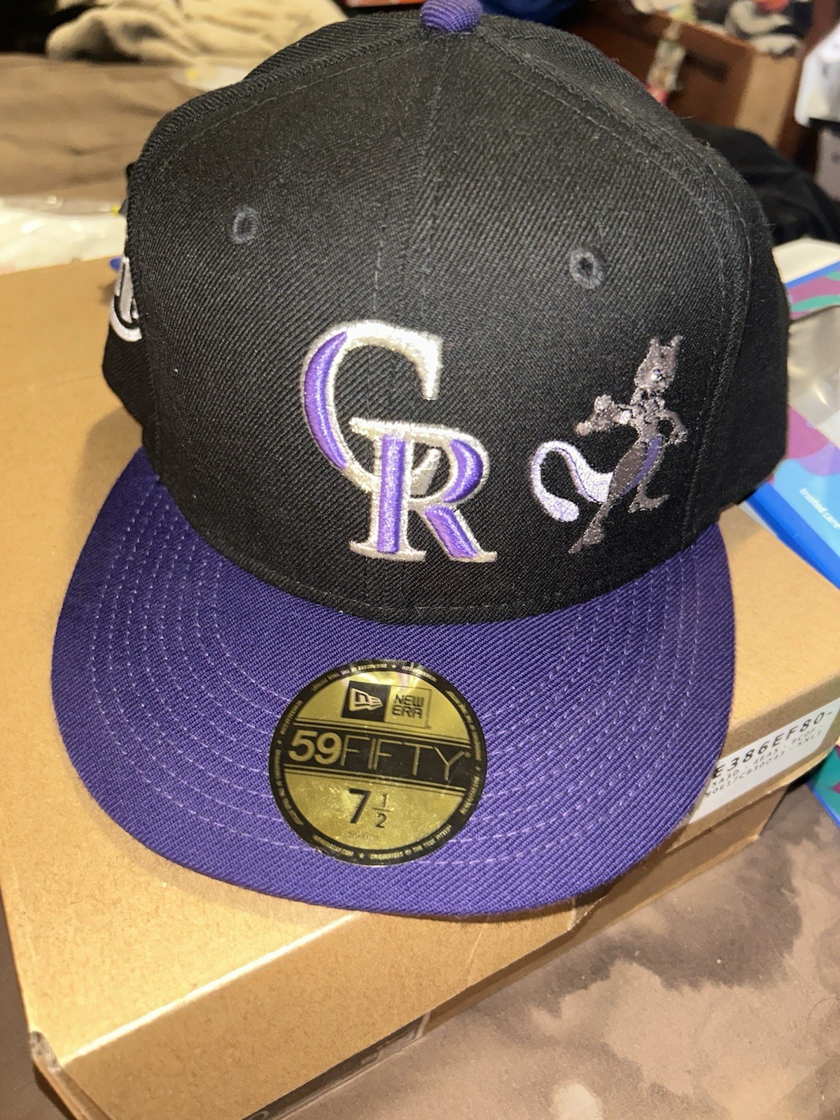 New Era 59fifty 1/2 NXT CHPT X Pokémon Mewtwo Fitted Colorado