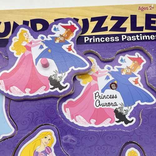 Melissa & Doug Disney Princess Pastimes Wooden Sound Puzzle - Picture 7 of 14