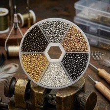 Tackle Toolkit Fliegenbinden Perlen leichte Konstruktion kompakte Aufbewahrung