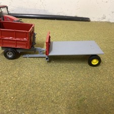 Britains Vintage Trailers  Grain And Bale Trailer
