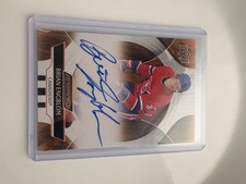 Brian Engblom 2024-25 UD Engrained Icons Auto #CA-EN Montreal Canadiens