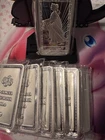 (1) PAMP SUISSE 10 oz .999 Silver  Lady Of Liberty Bullion Bar