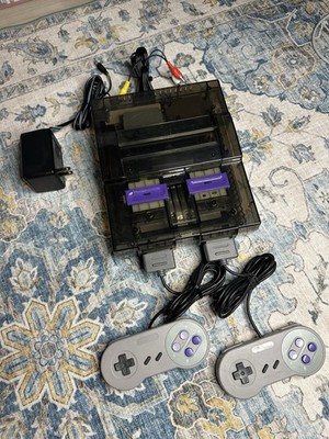 Fully Restored SNES NINTENDO console All New Capacitors And Shell!
