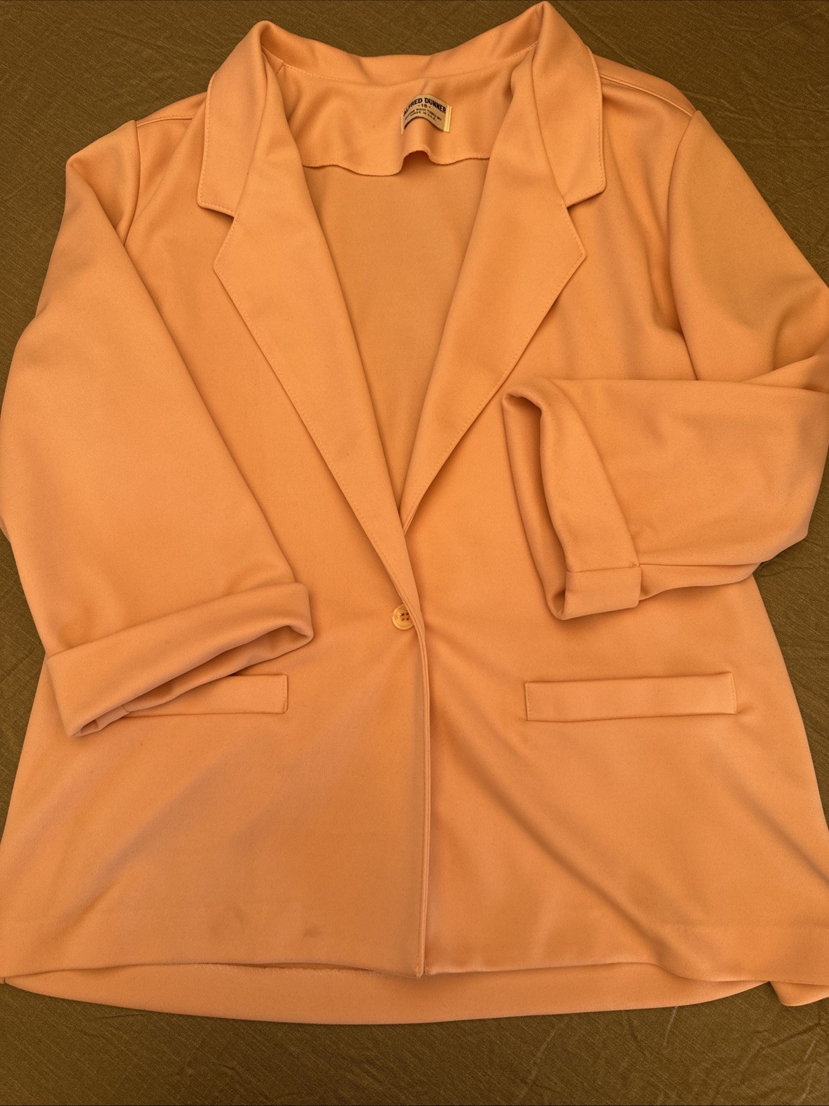 Alfred Dunner 2-Piece Skirt Suit Set Pink Large 18 Formal Workwear Corpcore