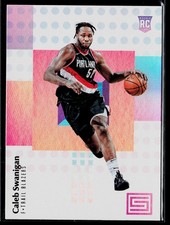 Caleb Swanigan 2017-18 Panini Status #146 Rookie Portland Trail Blazers