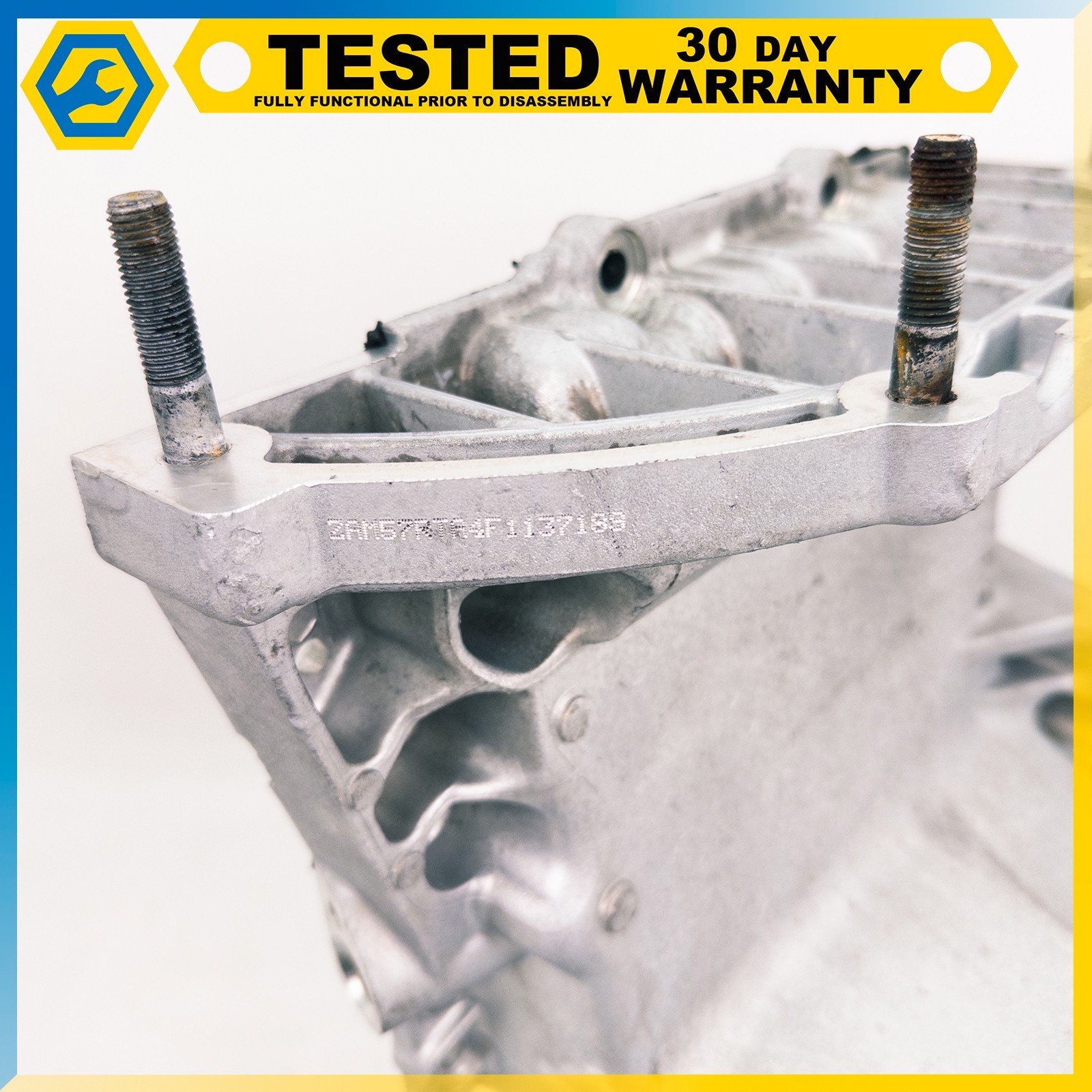 14-24 MASERATI GHIBLI QUATTROPORTE 3.0L V6 ENGINE MOTOR LOWER OIL PAN OEM