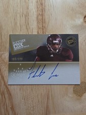 2012 Press Pass FLETCHER COX Gold Autograph /199 #PPS-FC Rookie Auto Eagles SP